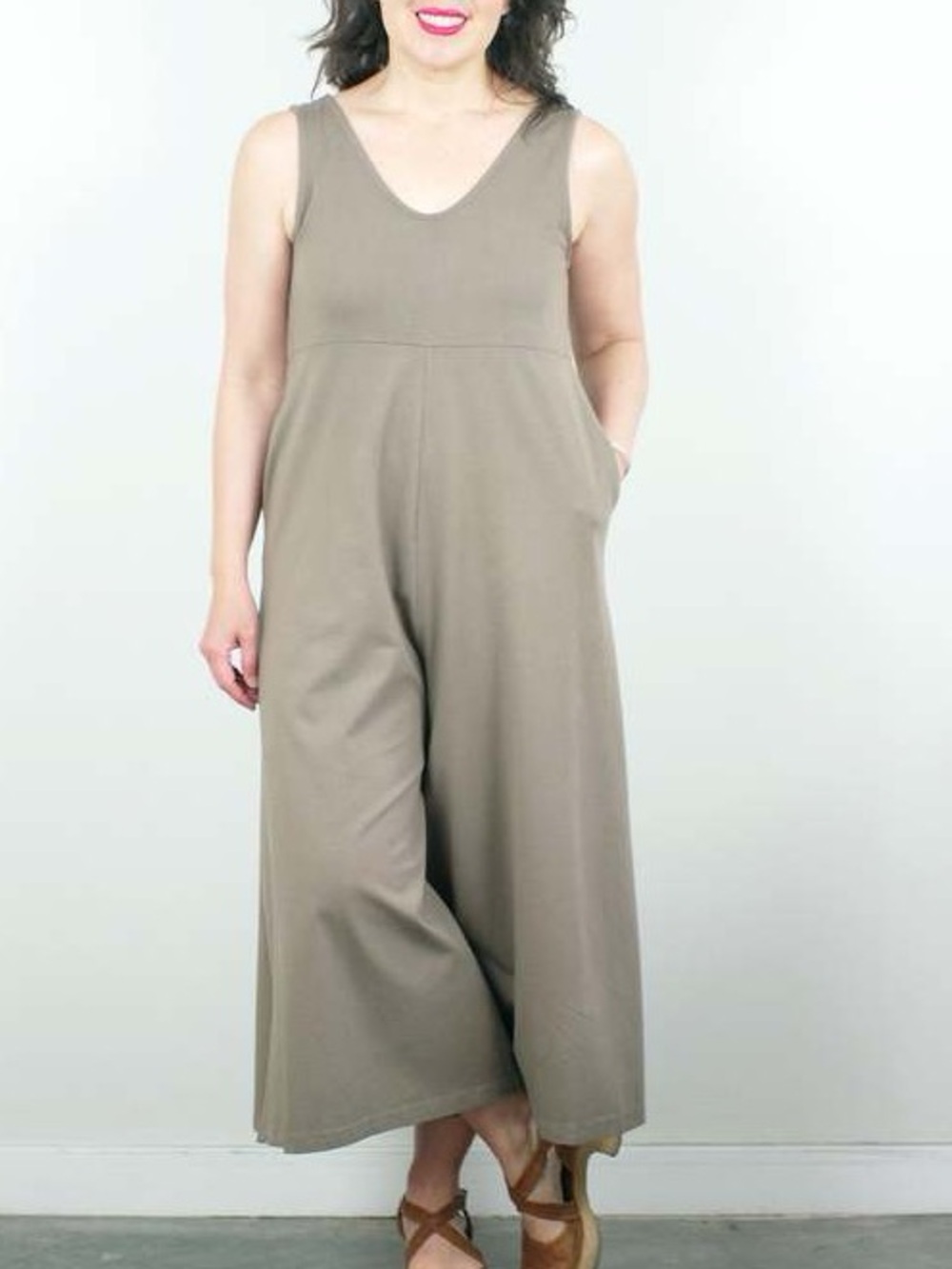 Mien Lakeside Organic Cotton Jumpsuit size Medium